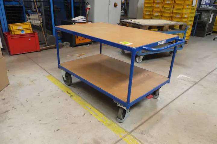 VARIOfit - Tischwagen, ohne Inhalt Maße in cm ca. 126 x 80
